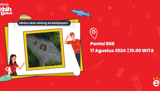 MinEra Siap Menebar Keceriaan di Balikpapan dalam Kampanye Erafone Lebih Dekat. Foto istimewa