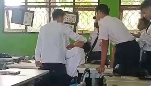 Perundungan terjadi di pelajar SMPN Balikpapan Kalimantan Timur. Foto istimewa