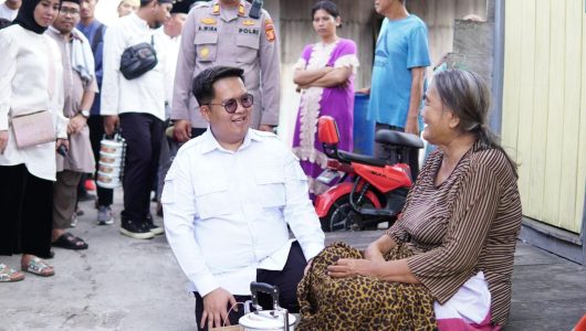 Wabup Kukar Rendi Solihin safari Ramadan di Anggana. Foto istimewa