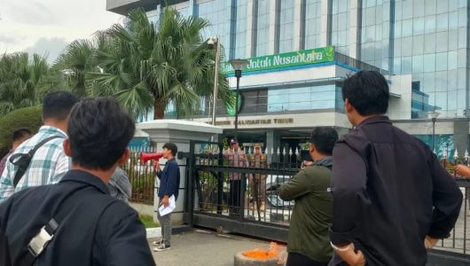 Aliansi Mahasiswa Anti Korupsi Kalimantan Timur (AMAK Kaltim) menyoroti sejumlah dugaan praktik Korupsi, Kolusi, dan Nepotisme (KKN) di lingkungan Pemerintah Provinsi. Foto istimewa