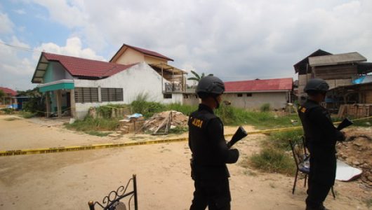 Aksi teror di Balikpapan