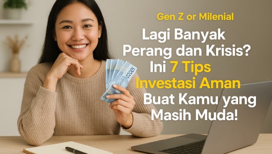 Ilustrasi investasi yang aman bagi para milenial dan Gen Z. Istimewa
