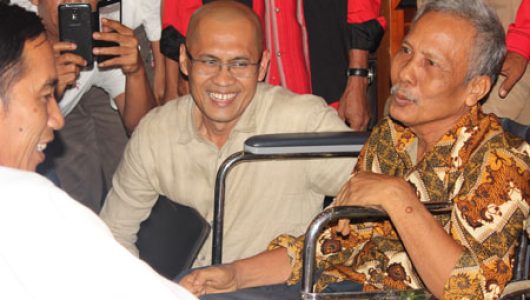 Joko Widodo dan peneliti singkong