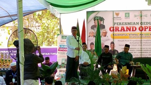 Wali Kota Samarinda Andi Harun resmikan Gedung Ma'arif NU. Foto istimewa