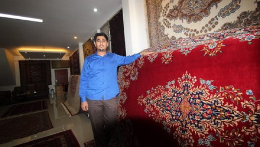 Karpet mewah Timur Tengah