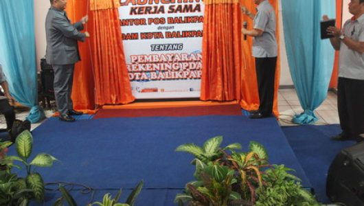 Kerjasama Pos dan PDAM Balikpapan