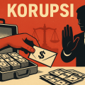 Ilustrasi penanganan korupsi di Indonesia. Istimewa