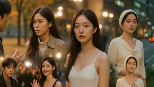 Ilustrasi kerja sama Kpop dengan artis bintang K-drama terkenal. Ilustrasi istimewa