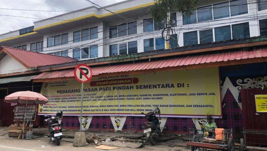 Pedagang UMKM di Citra Niaga Samarinda. Foto istimewa