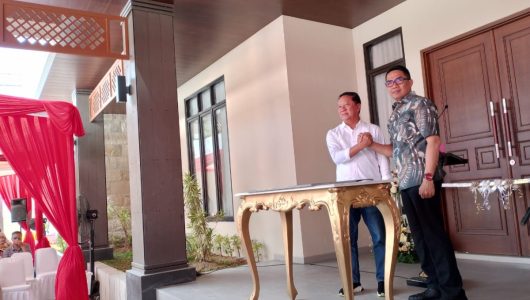 Peresmian rumah jabatan Kepala Kejati Kaltim. Foto istimewa