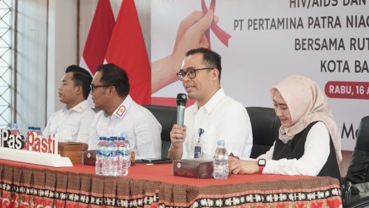 Pertamina menyosialisasikan penanganan HIV dan TBC di kampus dan Rutan Balikpapan. Foto Pertamina