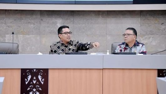 Rapat koordinasi Wali Kota Samarinda dengan jajaran. Foto istimewa