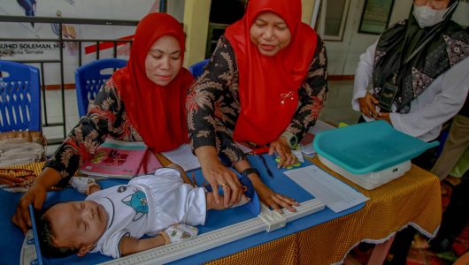 Pencegahan stunting gizi  buruk di masyarakat. Foto istimewa