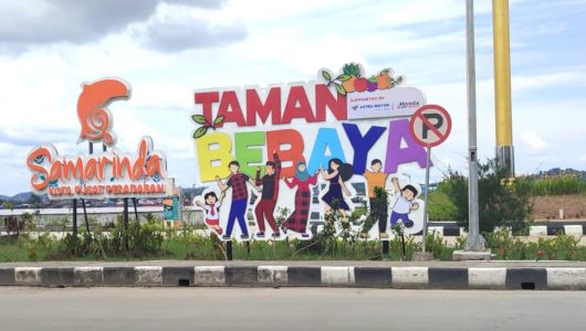 Taman Bebaya di Samarinda. Foto News Balikpapan