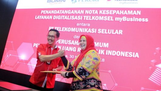 Telkomsel digitalisasi Perum Peruri-2