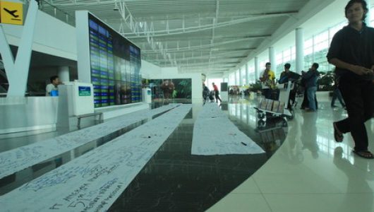 Terminal keberangkatan Bandara Sepinggan