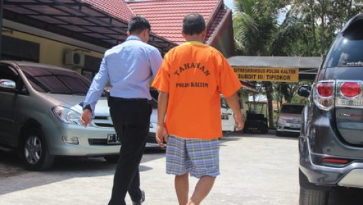 Tersangka korupsi Bandara Paser