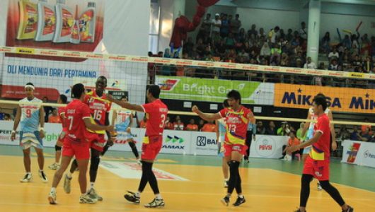 Tim putra Jakarta Electric PLN