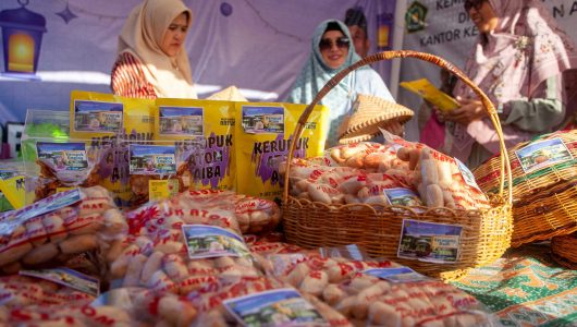 Ilustrasi pedagang UMKM. Foto istimewa