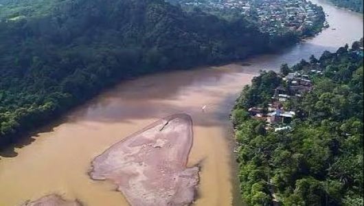 Salah satu objek wisata yang potensial di Desa Muara Ritan (Istimewa)