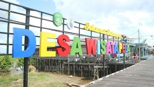 Panorama Desa Wisata Pela, Kecamatan Kota Bangun (Istimewa)