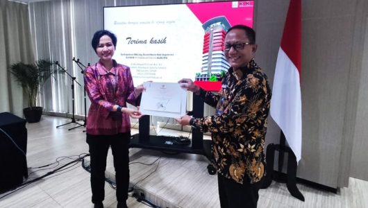 Pemkot Samarinda Terima Penghargaan dari KPK Kinerja MCP Tertinggi Tahun 2023. Foto istimewa