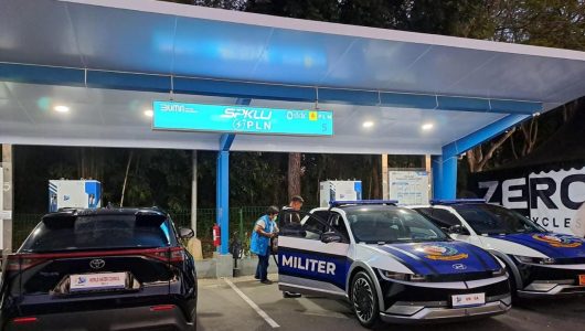 Delegasi KTT WWF di Bali Full gunakan kendaraan listrik. Foto PLN