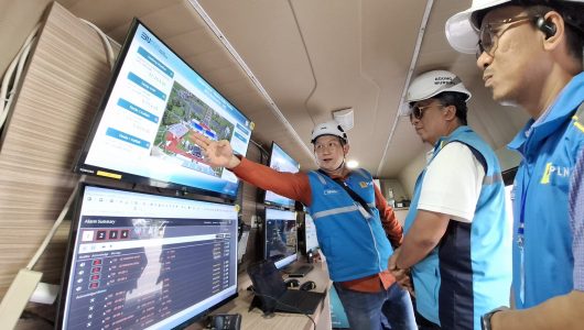 General Manager PT PLN UID Kaltimra Agung Murdifi memastikan pasokan listrik pembukaan Musabaqah Tilawatil Quran (MTQ) Nasional ke-XXX di Samarinda. Foto PLN