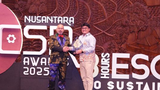 PT PLN (Persero) Unit Induk Distribusi Kalimantan Timur dan Kalimantan Utara (PLN UID Kaltimra) sukses meraih penghargaan Platinum dalam kategori Recycle (Daur Ulang). Foto PLN