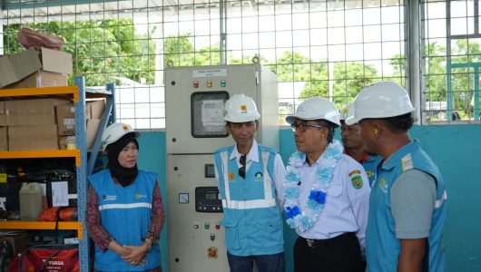 PT PLN Unit Induk Distribusi Kalimantan Timur dan Kalimantan Utara (UID Kaltimra) berhasil menghadirkan layanan listrik 24 jam bagi 481 pelanggan di Kecamatan Sandaran, Kabupaten Kutai Timur. Foto PLN