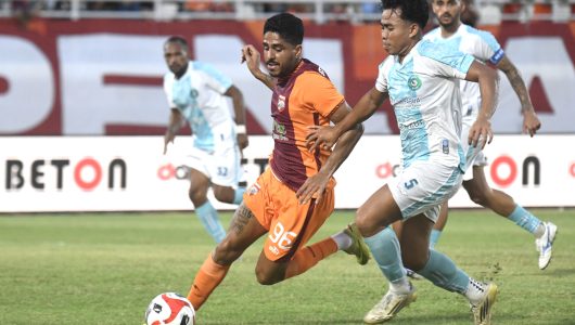 Borneo FC menekuk PSBS Biak skor 5-1 di Stadion Segiri Samarinda. Foto istimewa